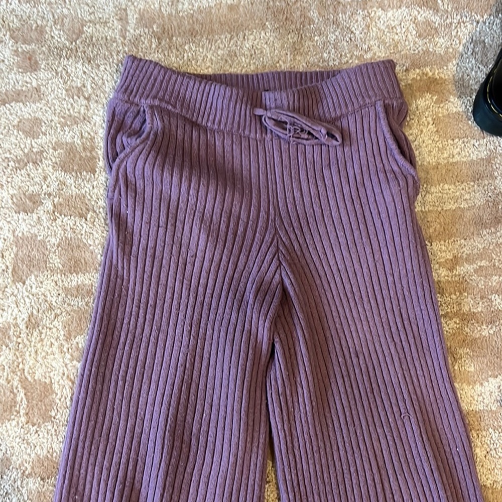 Zara woman’s flair knit sweatpants